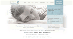 Desktop Screenshot of danielsinstitute.net