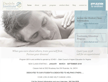 Tablet Screenshot of danielsinstitute.net